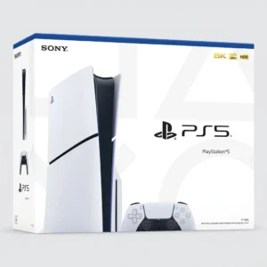 PS5 Slim Disc Edition 1TB UK Version - White | Official Sony PlayStation 5 Slim Console with Blu-ray Drive