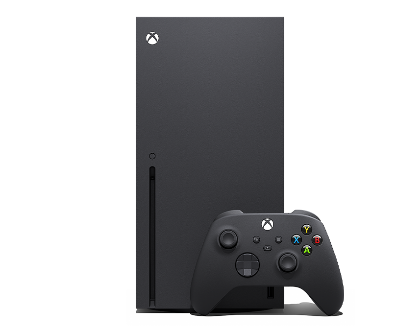Xbox Series X 1 TB Disc Edition Carbon Black 02