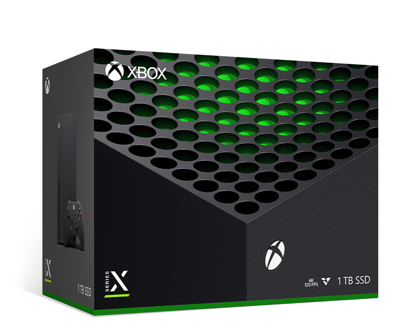 Xbox Series X 1 TB Disc Edition Carbon Black 04